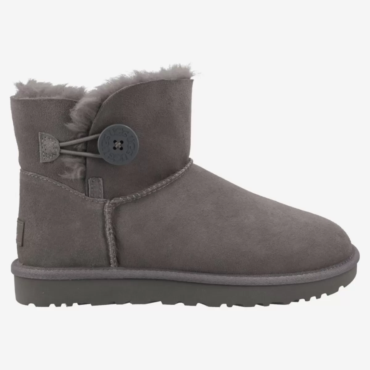 Damen UGG Warmfutter*Art.1016422-Grey Mini Bailey Button Ii