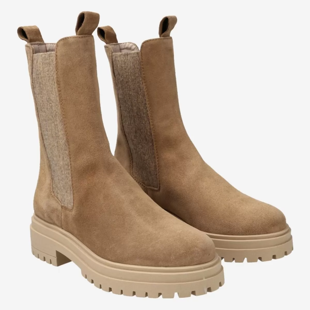 Damen Lüke Schuhe Chelsea Boots*Art.Fresia Camel