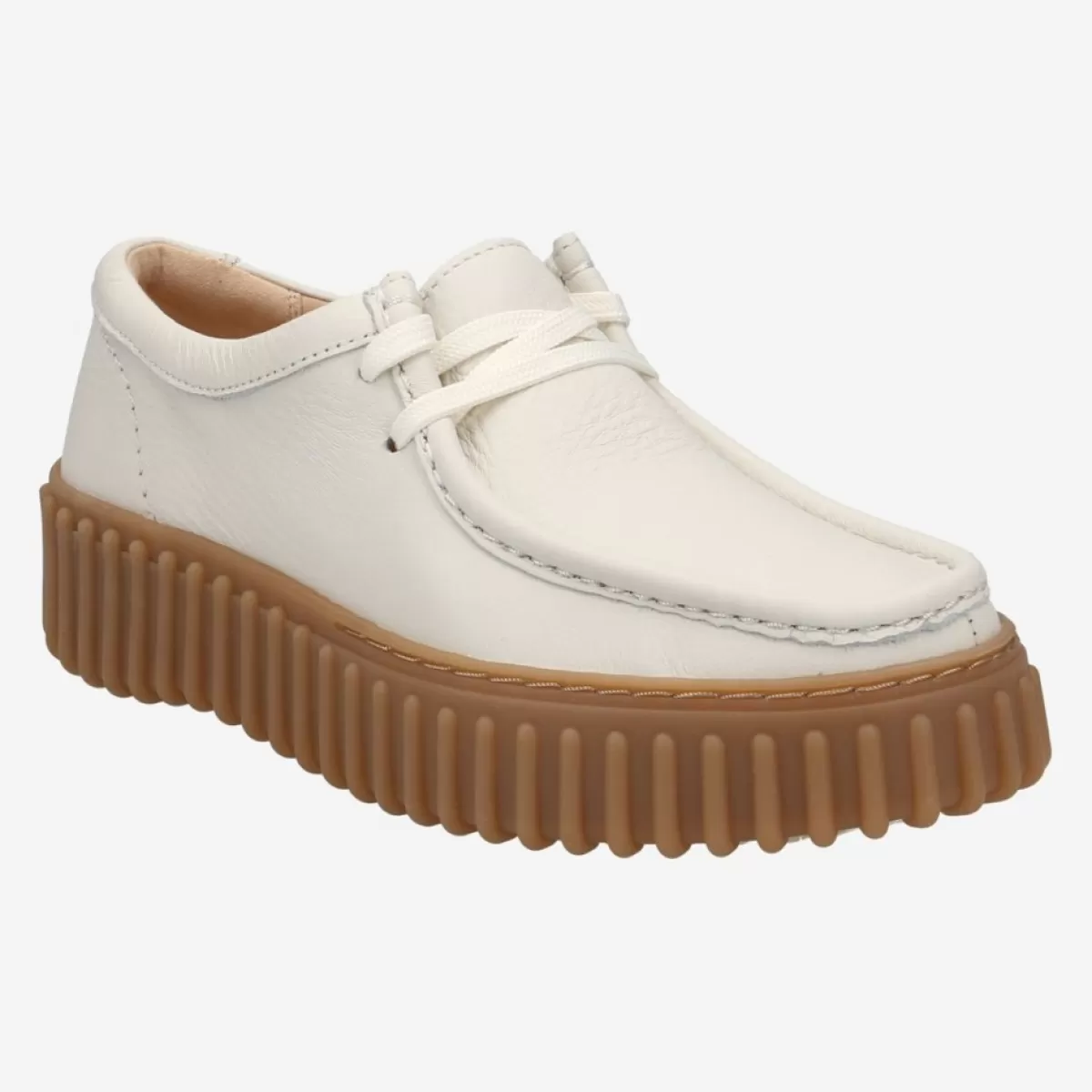 Damen Clarks Schnurschuhe*Art.Torhill Bee Off White